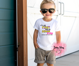 1st Day of School Ever- Kids T Shirt