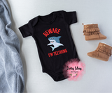 Beware Teething Baby Bodysuit