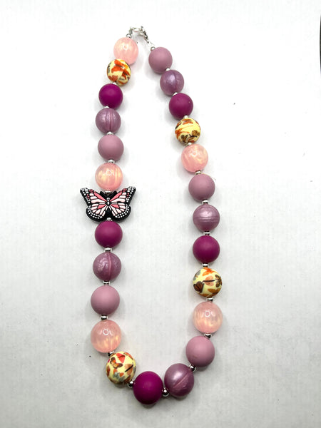 Butterfly Chunky Necklace