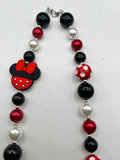 Mouse Head Chunky Necklace