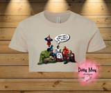 Jesus and Superheroes Youth T Shirt