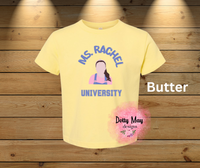 Ms. Rachel University Toddler T Shirt