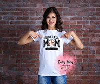 Baseball Mom T Shirt