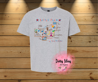 Kevin's Battle Plan T Shirt