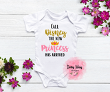 Baby Girl Disney Princess- Baby Bodysuit