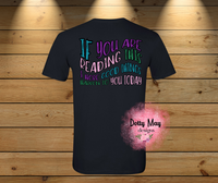 If You Are Reading This (Person Behind Me) Unisex Adult Shirt