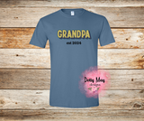 Grandpa Established.... T Shirt