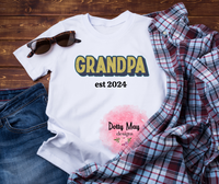 Grandpa Established.... T Shirt