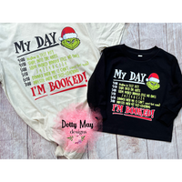 My Day is BOOKED! Adult T Shirt