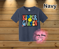 Kindergarten Smiley Face Kids Shirt