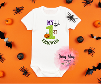 My 1st Halloween Baby Bodysuit