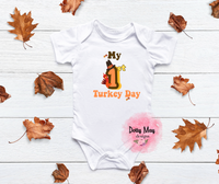 My 1st Turkey Day Baby Bodysuit