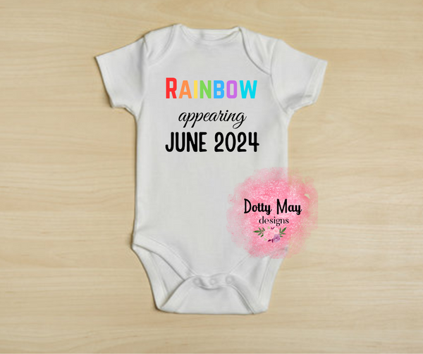 Rainbow Baby Bodysuit