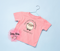 The Lord is my Shepherd Toddler Shirt