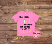 This Little Light of Mine Kids T Shirt