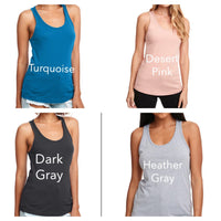 Fit-ish  Funny Saying Women's Racerbank Tank