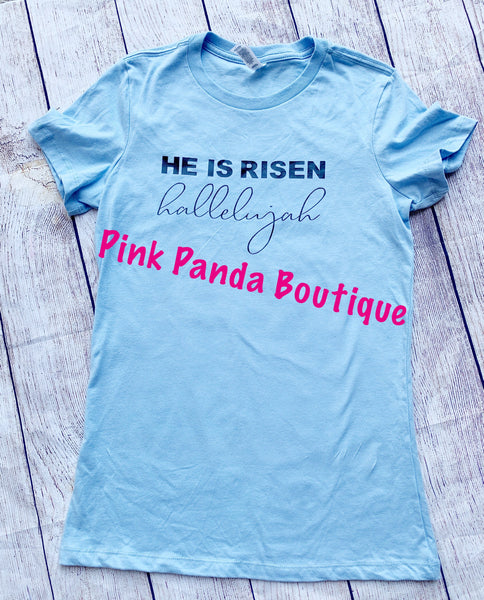 Inspirational Christian He is Risen  shirt