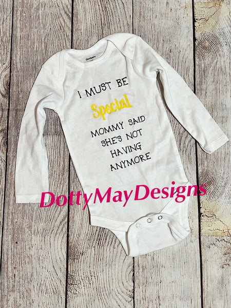 Last Baby Onesie